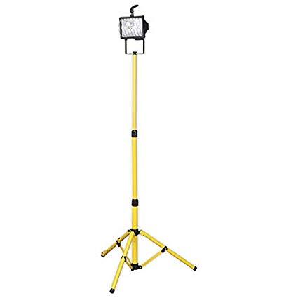 Portable Outdoor Telescopic Floodlight Single Head