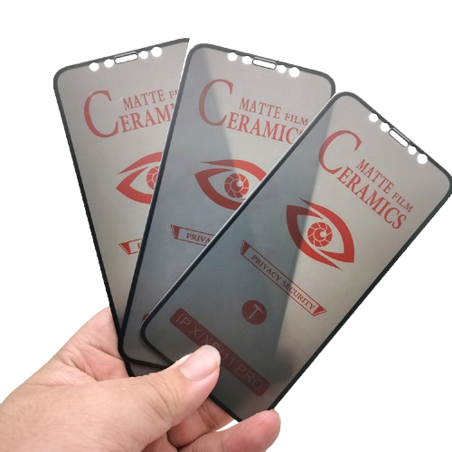 Factory Direct Custom Ceramic Privacy Screen Protector Matte Film for Samsung A9 for iphone 12