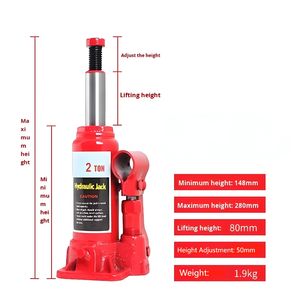 Durable 2 Ton 32T <strong>Hydraulic</strong> <strong>Jack</strong> Wholesale Adjustable Vertical <strong>Car</strong> Mounted Vehicle Joints Hand <strong>Lifting</strong> Tool Bottle <strong>Jacks</strong> - Product Image 4