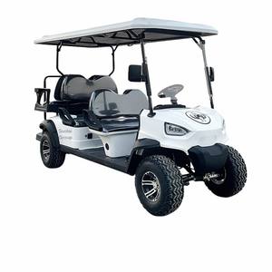 Voiturette de <span class=keywords><strong>golf</strong></span> électrique 2 places avec moteur 48V, portée de 90km pour le travail dans la cour, la chasse et les sports de plein air - Product Image 5