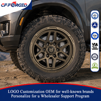 Jantes forgées sur mesure 17 18 20 pouces 6x139.7 Jantes forgées tout-terrain pour GMC Sierra 1500 AT4 AT4X Bronze mat 4x4