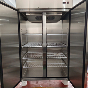Refrigerador Comercial de 3 Puertas, Equipo de Hostelería, Refrigerador Vertical con Puerta Sólida - Product Image 3
