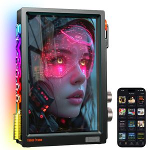 Divoom Times Frame 10,1 pouces WiFi 6 – Cadre photo numérique et écran de bureau intelligent pour gamers, prend en charge les écrans DIY – Écran Alibaba - Product Image 1