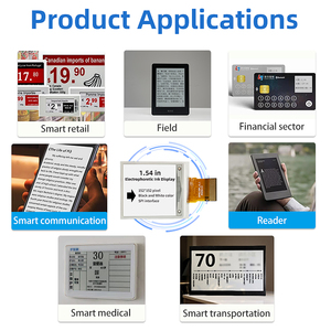 Professionele 2.7G Flexibele E-Paper Module 32X38X2Mm Afmetingen Met 1.54 Inch <span class=keywords><strong>Wifi</strong></span>-Scherm - Product Image 5