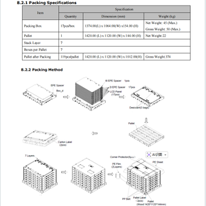 Écran de remplacement pour téléviseur CSOT ST5461D12-5 55 pouces, panneau d'affichage CKD, cellule ouverte SKD, pièce de réparation LCD - Product Image 5