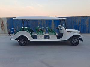 Carro de Golf Eléctrico Clásico Vintage de 72V y 6 Plazas para Bodas, Turismo y Autobuses Clásicos Vintage - Product Image 6