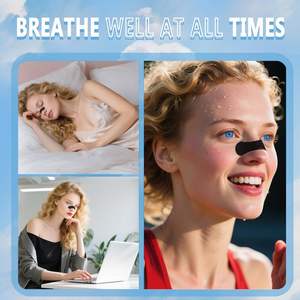 Tiras Nasales para Respirar Antirronquidos para Atletas Dilatadores Deportivos Mejora la Respiración y el Rendimiento Atlético - Product Image 4