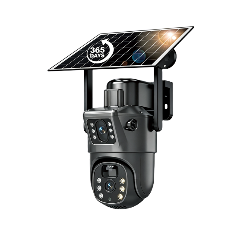 Best Selling 4G <strong>Solar</strong> <strong>Camera</strong> A601 Dual Lens 4G WiFi Dual Lens PTZ Outdoor CCTV <strong>Camera</strong> with Auto Human Tracking V380 App