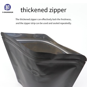 Sacchetti Personalizzati per Caffè in Grani con Stampa Rotocalco MOPP/VMPET/PE, Richiudibili, Impermeabili, Buste per Caffè Nere e Bianche con Cerniera - Product Image 2