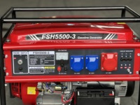 Générateur d'électricité portable à essence pas cher de Chine, 5000w, générateurs d'électricité domestiques