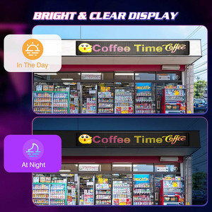 LOY Nightclub Message <span class=keywords><strong>Board</strong></span> scorrimento Led <span class=keywords><strong>Display</strong></span> a Led flessibile in esecuzione di testo Led pubblicità schermo per ristorante - Product Image 3