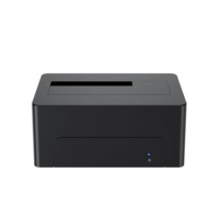 Station d'accueil pour disque dur en plastique ABS haute résistance d'occasion, boîtier pour disque dur SATA 2.5/3.5, ordinateur portable USB3.1 Gen2 10 Gbps