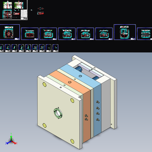定制压铸模具压制模具 - Product Image 3