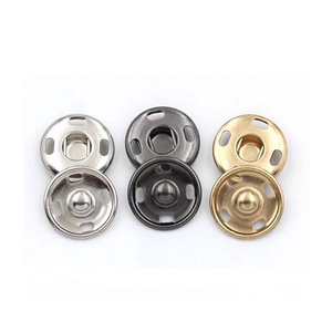 Đồng mạ màu hàng may mặc kim loại mùa xuân Snap Nút cho quần áo - Product Image 1