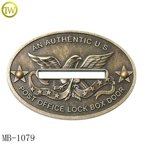 Wholesale Small Handmade logo Shoes Tags rainbow Color Purse Hardware Metal Alloy Name <strong>Label</strong> Plate <strong>for</strong> <strong>Suitcase</strong> - Product Image 5