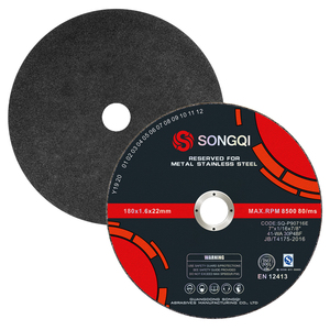 SONGQI Disque de coupe abrasif à grande vitesse de 7 pouces pour la coupe de fer/<span class=keywords><strong>acier</strong></span> inoxydable - Product Image 6