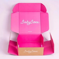 Boîte en carton ondulé personnalisée à faible MOQ pour le recyclage environnemental, emballage de soins de la peau, emballage brillant