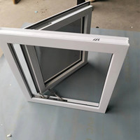 Ventanas Abatibles de PVC Europeas al por Mayor, Ventanas de Doble Acristalamiento con Ahorro Energético para Edificios Residenciales, Apartamentos y Comerciales