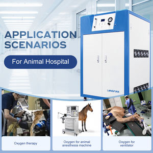 LONGFIAN Nouveau concentrateur d'oxygène vétérinaire haute pression à 93% de pureté pour les opérations sur animaux de compagnie et la chirurgie animale en <span class=keywords><strong>clinique</strong></span> - Product Image 3