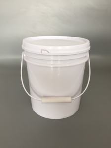 Prodotti chimici secchio per uso alimentare personalizzato Logo secchio 10L impermeabile di grande capacità di plastica secchio con coperchio - Product Image 4