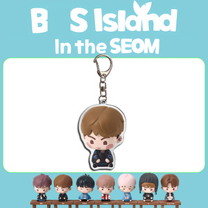 Kpop idols Jin jinmin <span class=keywords><strong>jhope</strong></span> in the seom พวงกุญแจ5ซม. พิมพ์ลายอะคริลิคตุ้มห้อยกระเป๋าเป้สะพายหลังอุปกรณ์เสริมเสน่ห์พวงกุญแจ Suga RM ของขวัญ - Product Image 4