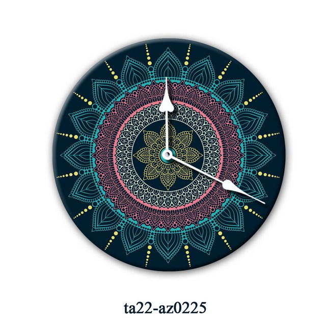 Wholesale Custom Abstract Modern Muslim Style Wall Clock 10 Inch Wall Clock for Home Decor