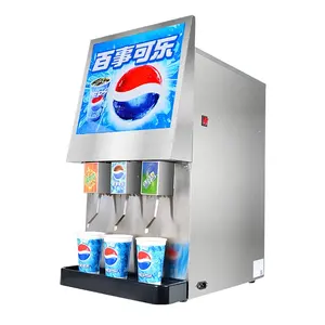 cola dispenser mesin Suppliers-Mesin Dispenser Minuman, Mesin Dispenser Air Mancur Cola Tiga Kepala