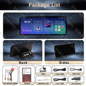 Autoradio Android à écran partagé de 12,3 pouces pour Mazda <span class=keywords><strong>CX</strong></span>-5 <span class=keywords><strong>CX</strong></span>-8 2016-2022, haut-parleur intégré, CarPlay, intégration du smartphone, Bluetooth - Product Image 4