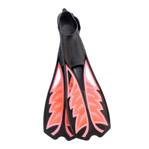 Comfortable Full Foot Pocket Snorkel <b>Fins</b> for Men and Women with Flexible Blade for Effortless <b>Swimming</b> and Diving - Product Image 1