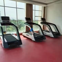 Tapis roulant électrique commercial YG FITNESS YG-T006 avec affichage des calories, écran tactile LCD, cadre en acier, garantie de 3 ans pour salle de sport