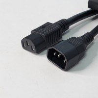 Cordon d'alimentation adaptateur mâle-femelle, 1.5M, C13 vers C14, vente en gros, livraison gratuite en chine
