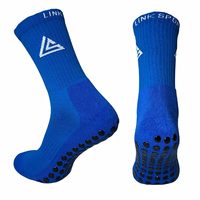 Chaussettes de football personnalisées avec rembourrage, antidérapantes, respirantes, chaussettes de sport pour hommes, chaussettes de course à pied à compression, faible MOQ