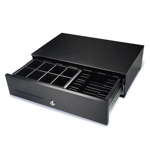 MAKEN 500 supermercato senza fili <span class=keywords><strong>registratore</strong></span> <span class=keywords><strong>di</strong></span> <span class=keywords><strong>cassa</strong></span> 8 banconote 8 monete cassetto contanti per la vendita - Product Image 5