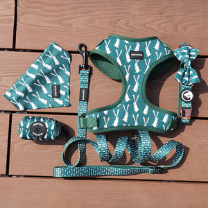 Arnés Personalizado para Perro OKEYPETS, Reflectante, Reversible, de Liberación Rápida, Acolchado, Resistente, de Neopreno y Poliéster - Product Image 4
