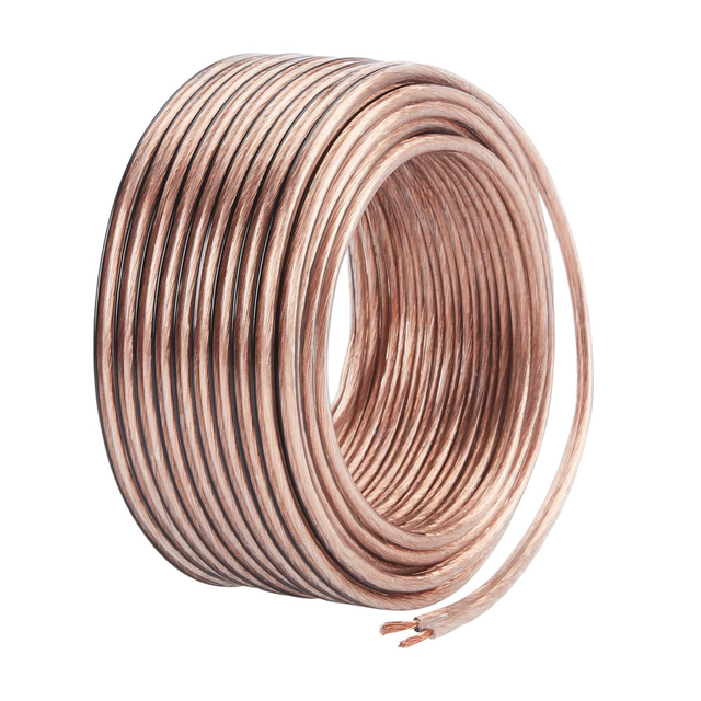 OFC Parallel Clear Speaker Cable for Home & Auto Systems