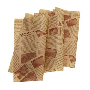 Food-Grade Greaseproof Baking Silicone Paper 30*40cm & 30*20cm Coated for Bread Wrapping & Oil-Proof Supports Printing - Product Image 2