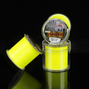 Línea de Monofilamento Fluorescente Amarilla Yuyue Glamour de 300m, Alta Resistencia, para Pesca en Agua Salada, Surfcasting y Cañas de Mar - Product Image 4