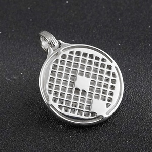 Joyería Personalizada Popular de Hip Hop, Collar con Colgante de Cabeza de León en Plata de Ley 925 con Incrustaciones de Diamantes de Imitación para Hombre - Product Image 5