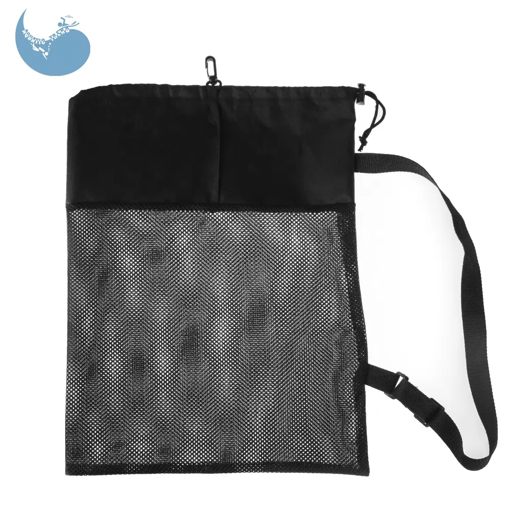 custom size foldable nylon durable swimming diving beach water sports outdoor nylon mesh bag