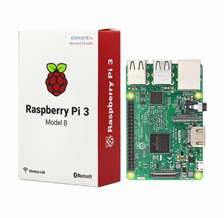 (in stock) Original raspberry pi 3b B+ Plus 1.4GHz 64-bit quad-core CPU ARM WiFi BT Raspberry Pi 3 Model B
