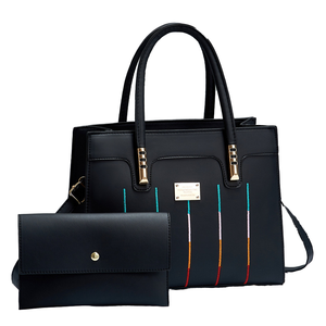 Conjunto de Bolso de Mano y Cartera Casual para Mujer 2025, de Alta Calidad, Diseño Simple - Product Image 4