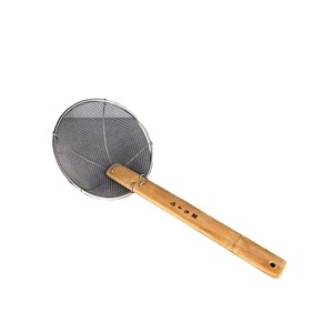 Passoire en acier inoxydable avec manche en bois, grande taille, pour la friture et l'utilisation en cuisine - Product Image 3