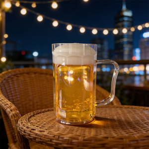 500ml Eco-Friendly Plastic Faux Food Beer Mug Handle Display Prop for Food Truck Snacks Cultural Festivals & Holiday Decorations - Product Image 4