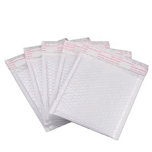 11x15 + 4cm tùy chỉnh Trắng Poly Bubble bưu phẩm nhựa độn phong bì thư Túi - Product Image 4