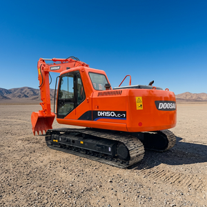Bomba hidráulica, motor de engranajes y PLC originales coreanos de alta calidad para excavadora de orugas Doosan DH150LC-7 usada, superventas para excavación. - Product Image 1