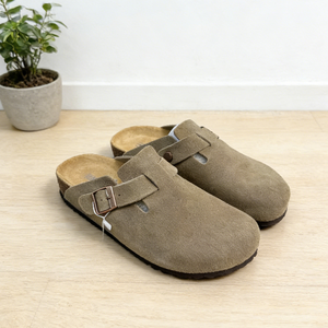 Collection de Birkenstocks en gros : Tige en cuir véritable, soutien de la voûte plantaire supérieur, semelle intermédiaire en liège, chaussures confortables, sabots et mules - Product Image 3