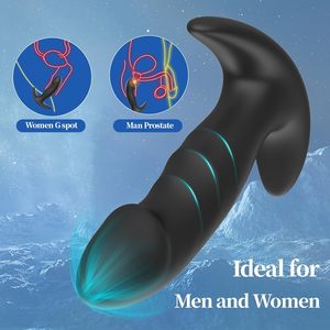 Anal-<span class=keywords><strong>Plug</strong></span>-Set Sexspielzeug 3-teilig Silikon Anal-Trainingskit für Fortgeschrittene mit Ausgestelltem Sockel Prostata-Spielzeug Analkugeln Anal-Toy - Product Image 2