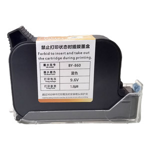 Tij Hộp mực in phun thực phẩm tin có thể nhựa Chai Thủy Tinh Nhãn Logo ngày tương thích với máy in phun - Product Image 5