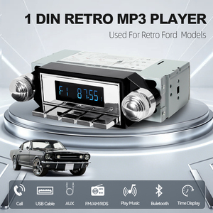 Reproductor <span class=keywords><strong>MP3</strong></span>/MP4 Grandnavi 1 Din, Radio para Auto con Amplificador Retro, Unidad Principal con USB/Tarjeta SD, FM, Carga Rápida de 30m, Control del Volante - Product Image 2