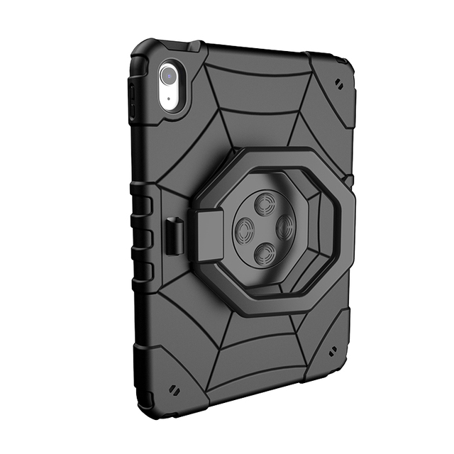 Silicone Shockproof case for iPad 10th Gen 11th Gen Universal 10.9 Inch Handle Rotating Stand Built in Screen Protector Film